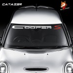 Reflective Windscreen Windshield Window Sticker Decal Car Styling For Mini Cooper One JCW F55 F56 R56 F60 R60 R50 R53 R61 R57